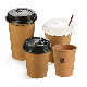 Custom Logo Eco-Friendly Printing Hot Drinks Double Wall Disposable Coffee Paper Cups manufacturer