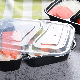  Ok Compost 100% Biodegradable Compostable Food Container Tableware Sugarcane Bagasse Clamshell Bowl Tray with Lid