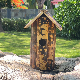  Eco Friendly Bird Cage Nesting Box Balcony Decorative Bird Room Garden Hanging Bamboo Birdhouse