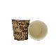  Reusable Coffee Paper Cup 6oz Paper Cup 100% Wooden Paper Cup