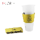 Compostable White Cardboard Paper Cup Sleeve for Drink