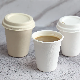  8oz Hot-Selling One Time Use Biodegradable Waterproof Restaurantware Eco-Products Convenient Foodware Portion Cup Bagasse Paper Cup with Lids