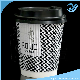  1.5-32 Ounce Paper Coffee Cups Disposable Eco Friendly Corrugated Paper Cup with Lids