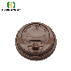 Paper Coffee Cup Switch Brown Lip Plastic Lid manufacturer