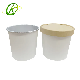 Custom Logo Printed Paper Bowl Disposable Aluminium Foil Cups for Soup