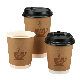  12oz Hot Disposable Biodegradable Packaging Tea PE Coated Paper Cup Custom Cafe Desechables Coffee Cup Paper Cups