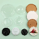  Compostable PLA Hot Drinking or Cold Drinking Ice Cream Paper Cup Lids 80mm for 6/8oz Paper Cup