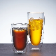  Wholesale High Transparent Borosilicate Glass Cups Double Wall for Drinking