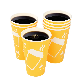 Customization Advertising Single Layer Cup Milk Tea Coffee Delivery Packaging Paper Cup