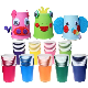 Custom Single Wall Disposable Paper Coffee Cup White Cup Hot Drink Cup