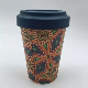  Wholesale 2023 New Design Eco Friendly Products Bamboo Fiber Printed Suction Cup with Screw