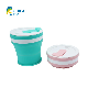  Wholesale Travel Camping Folding Silicone Water Coffee Cup Foldable Silicone Collapsible Coffee Cup