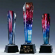  Factory Custom Crystal Company Brand Aithorization Certificate Business Brand Authorize Annual Aaward Plaque Metal Trophy Cup for Sport