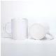  Wholesale Top Quality 3A Customized 11oz Matte Tea Ceramics White Blank Coffee Mug for Sublimation Printing