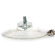  PVC Suction Cup with Thread Clear Screw Hooks for Bathroom
