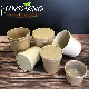  Disposable Brown Kraft Paper or Compostable Bamboo Fiber Paper Cup