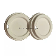 80mm 90mm Disposable Composable Sugarcane Paper Pulp Biodigradable Coffee Cup Lids
