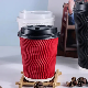  Hot Sell Disposable Double Wall Coffee Ripple Paper Cups with Lids