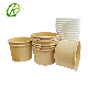  Customize Logo Disposable Soup Ice Cream Paper Cups Bowl