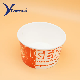  Custom Printing Disposable PE Coating Paper Ice Cream Cup Paper Dessert Cup