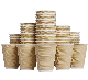  12oz Ripple Wall Disposable Hot Coffee Paper Cups Hot/Cold Beverage Drinking Paper Cups for Party, Travel and Event