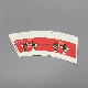  Waterproof Printing Paper Cup Fan Blank with One Side PE