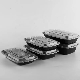  PP Plastic Food Container Take Away Bento Lunch Box Disposable Lunch Box