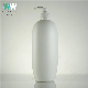  1000ml PE Plastic Cosmetic Shampoo Oval-Shaped Bottle for Emulsion