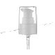  White Plastic Cream Pump with Overcap