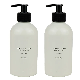 Custom Aluminium Pump Shampoo Perfume Bottle Refill 500ml 16oz Aluminum Bottle
