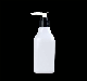  180ml cosmetic Pet Round Lotion Pump of White Plastic Bottle