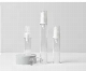 Rts 15ml Plastic Transparent Airless Portable Bottle Pump Lotion