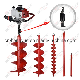  68cc Heavy Duty Earth Auger Drilling Manual Machine with High Quality