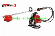  Popular Powerful Backpack Gasoline Trimmer Hy-430K Garden Tool Petrol Brush Cutter with Alloy Blade