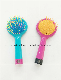 Double Side Mini Plastic Professional Hair Brush