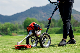 2 Stroke Garden Tools Gasoline Powerful 62cc Wheel Brush Cutter