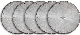  Diamond Concrete Saw Blade V Segments Cutting Disc Dry or Wet Cutter 14 Inch Bore 25.4mm
