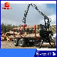  Gasoline Pumping Grapple Tractor Truck with Wood Grap Timber Crance Log Lifter Machine