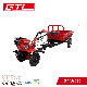  212cc Gasoline Cultivator Tractor Rotary Power Tiller with Accessories and Trailer (GT1050B)