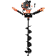  Farmer Boss Gasoline Power 52cc 2-Stroke Gas Earth Auger with CE