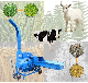  Farmland Widely Used Forage Chopper Grass Shredder Fodder Cutting Machine
