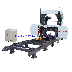  Wood Log Horizontal Band Saw with Gasoline Engine