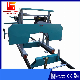  portable Horizontal Type Saw Wood Trailer Timber Cutting Sawmill Gasoline Engine Band Saw