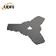  255/305/355mm 3 Teeth Brush Cutter Saw Blade for Grass