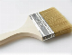  Wooden Handle Pig Hair Brush Soft Hair Household Cleaning Brush Brown Hair Brush Industrial Paint 1-6 Inch Bristle Brush