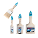 Fixtec Good Quality 1 1.5 2 2.5 3 4 Stainless Steel Ferrule Wooden Handle Wall Paint Brushes manufacturer