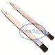  Paint Brushes Long Wooden Handle PBT Synthetic Filament Paint Brush Radiator Brush