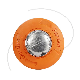  Nylon Aluminum Brush Mower Spool Grass Trimmer 2 Head Line Cutter Carving Line Saw Lawn Mower Bl21141