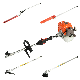  2.6KW 63CC Multi Function Brush Cutter Pole Pruner Hedger for Forest Cutting Work