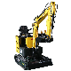  Mining Towable Digger Small Excavators Price Agricultural Excavator Hydraulic Crawler Zm10-1t Mini